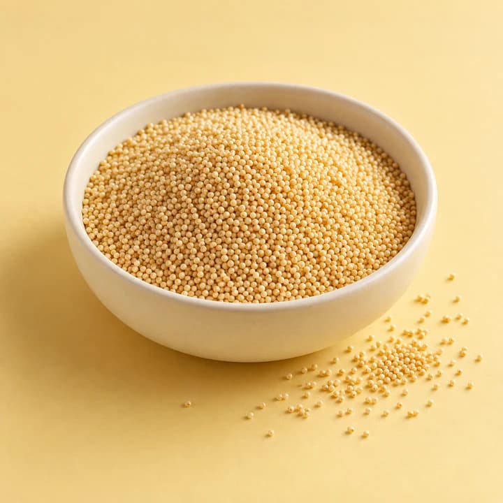 Amaranth in einer Keramikschale als Symbolbild